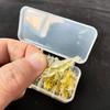 30Pcs Fishing Baits Artificial Soft Shrimp Lures Realistic Looking Vibrant Color Mini Size Soft Baits Fake Lures with Sharp Hooks