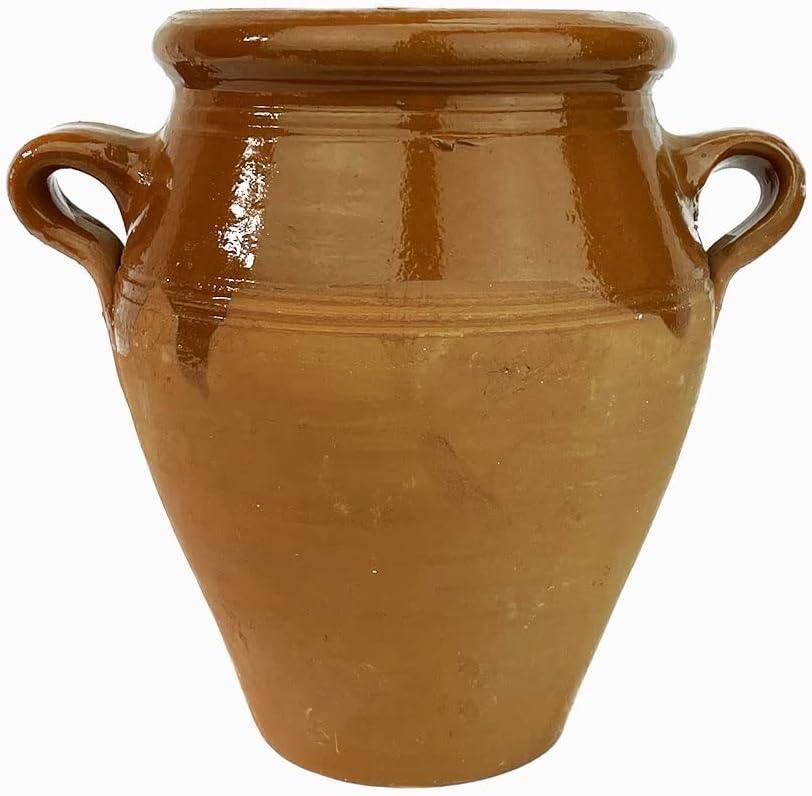 Small Clay Cooking Jar - Perfect for Lamb and Other Meats - Traditional Fire Cooking