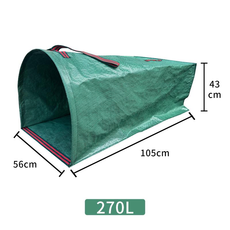 Reusable Large-Capacity Leaf Collection Bag with Slanted Opening