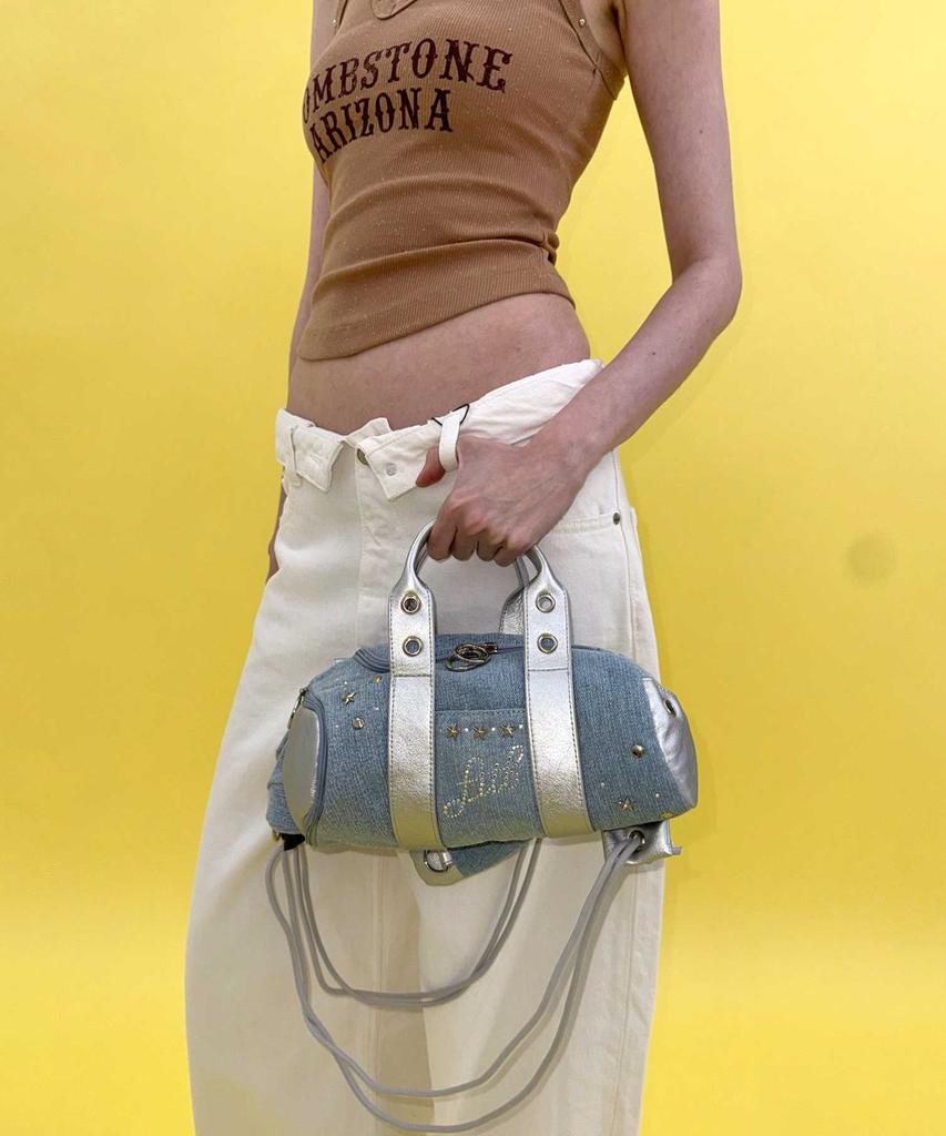 Fillintheblank Gig 3-Way Bag (Denim)(Blue)