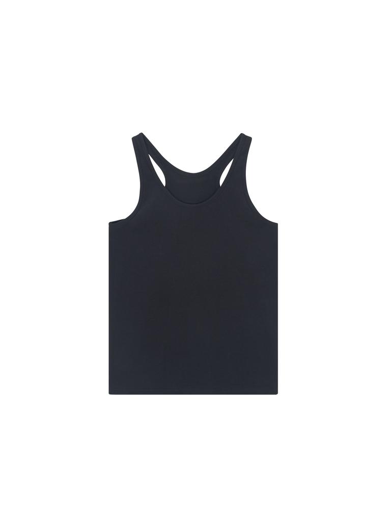 SALAD BAGUNI Deep Back Basic Tank - Black