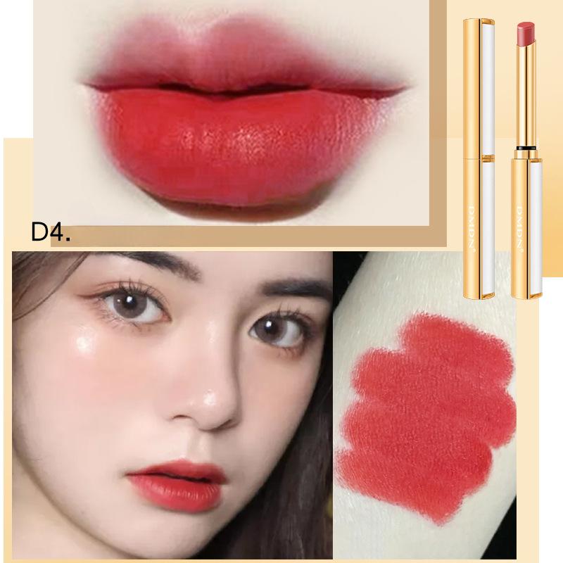 Sheepskin Tube Lipstick Matte Velvet Lipstick Not Easy To Fade Lipstick Makeup
