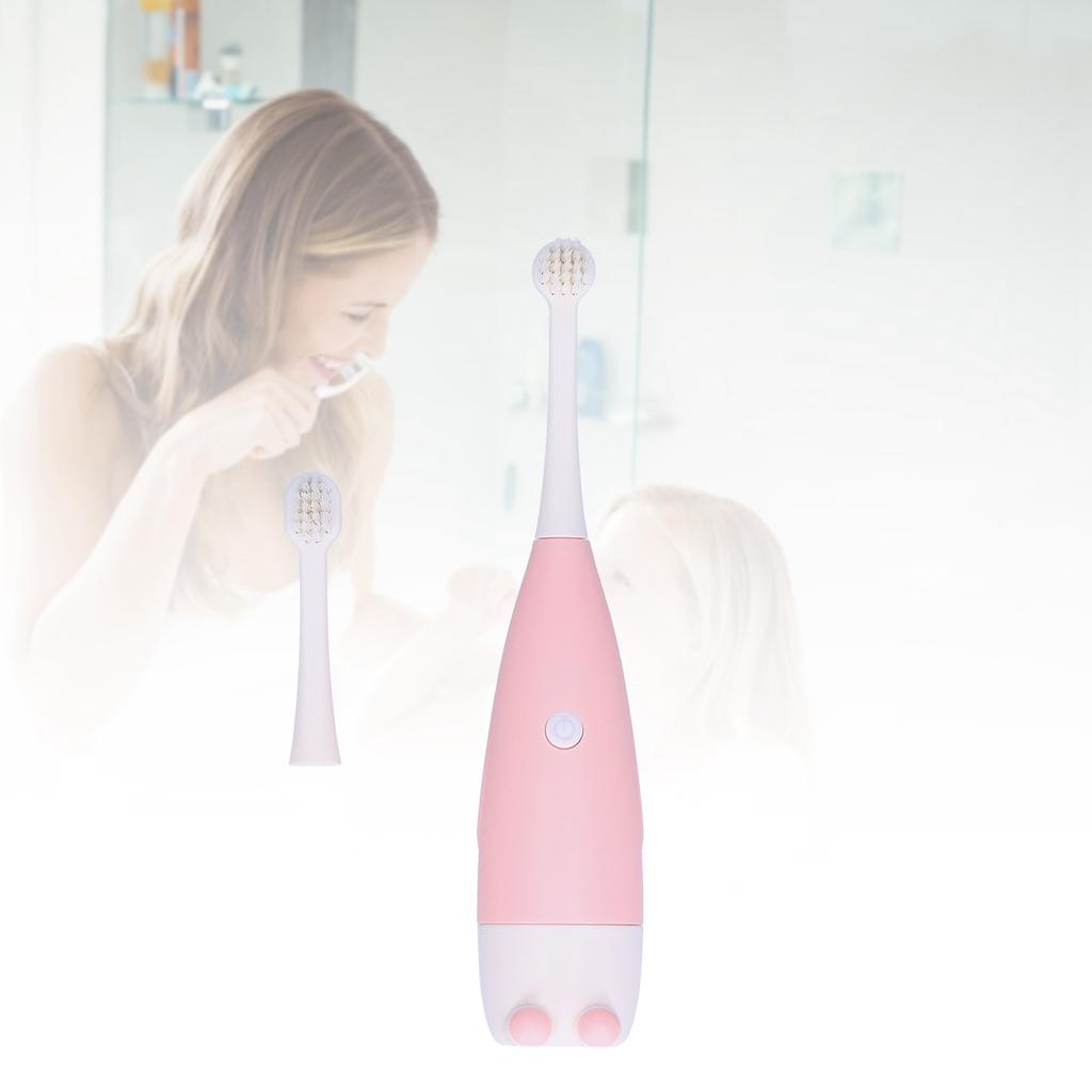Toddler Electric Toothbrush Kids Plastic Cleaning Toothbrushes Battery Powered Toothbrush