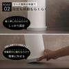 Marna Kitchen Paper Holder L for large sizes such as be cut with one Kitchen Towel Holder secures with suction Paper Towel Holder White K816W