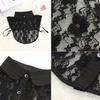 Fashion Solid Shirt Blouse False Collar Detachable Lace Clothes Accessories