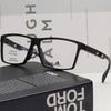 adidas Eyeglass Frames SP5007F 002 Square Horn-rimmed Glasses for Men and Women