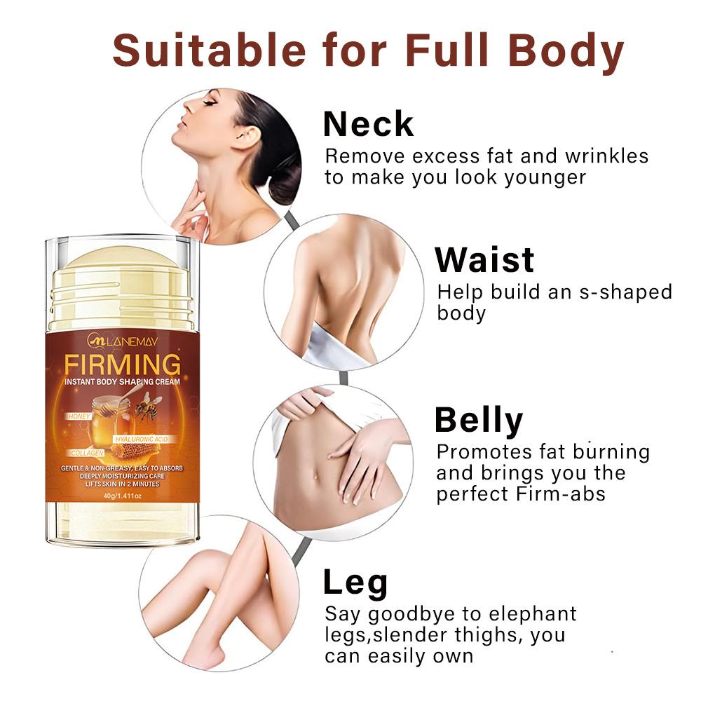 Firming Instant Body Shaping Cream-Fat Loss Period-Lose Excess Fat-Deeply Moisturizing Care Lifts Skin-Suitable For All Skin Types, 40g