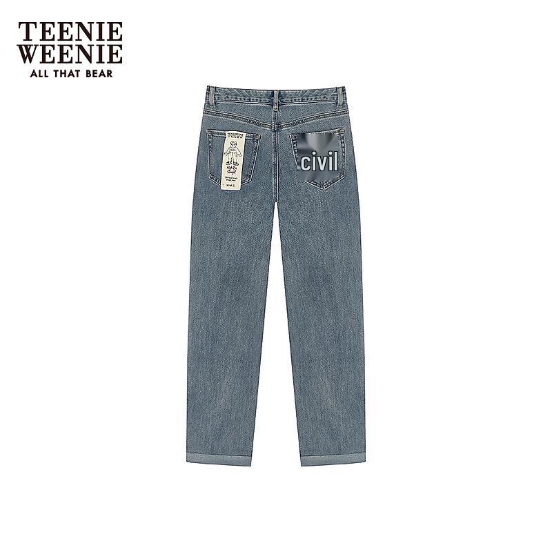 

Teenie Weenie Bear Women s Straight-Leg Denim Jeans M
