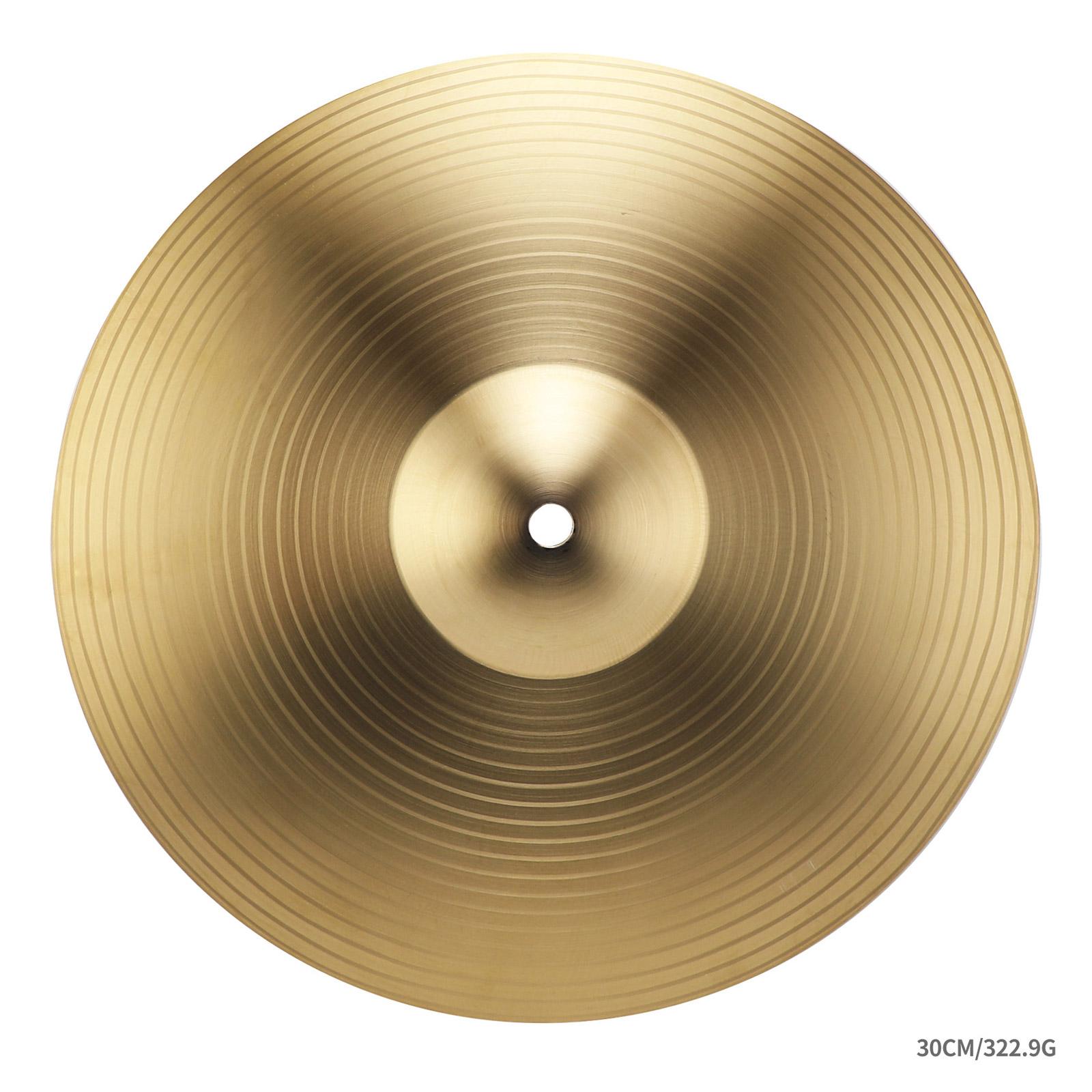 

Мідний тарілка ударний інструмент високий звук підвісна дін-дін тарілка оркестр барабанні аксесуари музичні тарілки набір