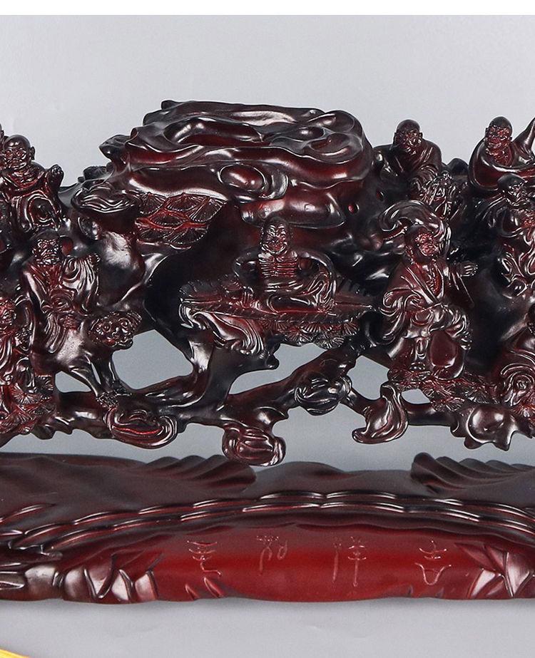 Eighteen Arhat Ruyi Ornament for Living Room or Office - Ideal Housewarming Gift