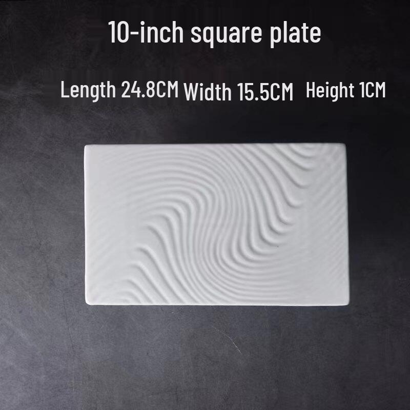 Керамическая овальная подогреваемая рыбная тарелка с портативной спиртовкой для гостиничной посуды