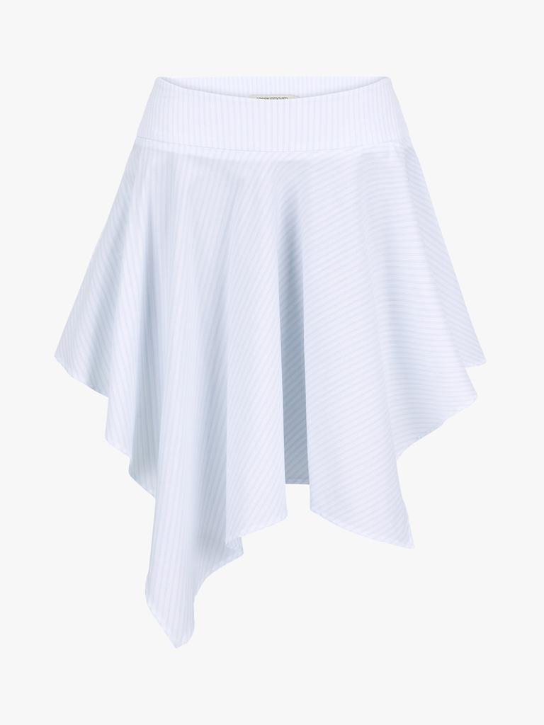 Lujeuseullibobeo Bridge Handkerchief Skirt *White Stripe