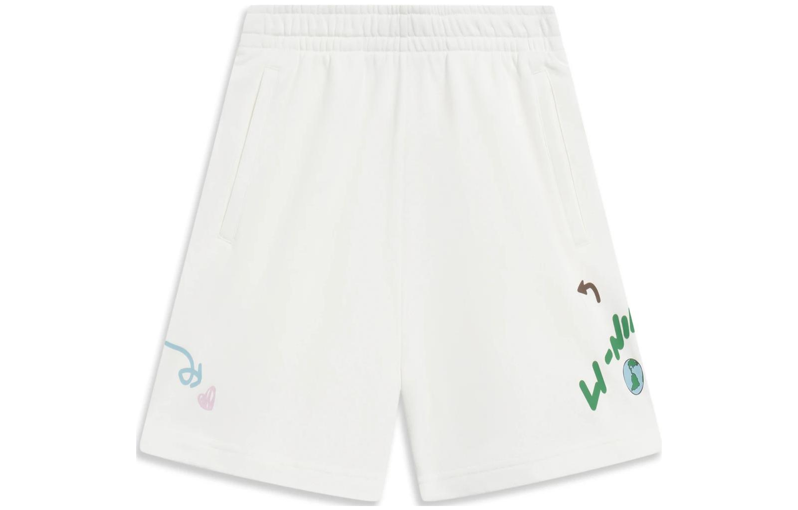Li Ning Sports Fashion Collection Sports Shorts Women s White AKST664-1 M