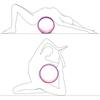 Yoga Wheel Tpe Foam For Backbend Flexibility Fitness And Wellness