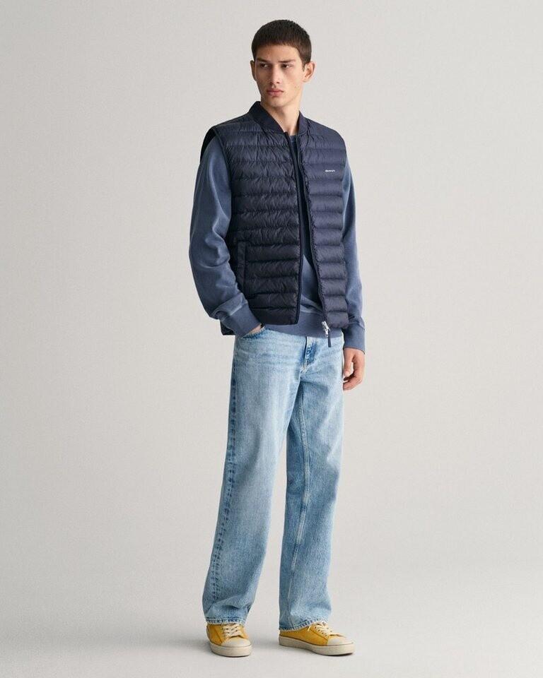 Winter Jacket GANT Lightweight Quilted Bomber-style Vest In Blue (7006301)