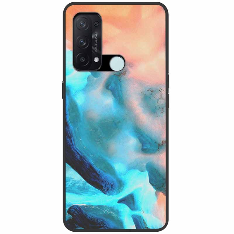 Case for Oppo Reno 5A Cover 3A A54 5G Marble Soft TPU Silicone Phone Covers for Oppo Reno5 A Case Reno3 A Reno5A Bumper Cool