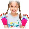Light Up Gloves Led Gloves Rave Cool Toys Gifts For Kids Teens Boys Girls Christmas Stocking Stuffers Party Favors (ages 10-16, Pink)