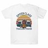 T Bear Shirt Cotton Unisexs Camping Tee Class Vintage Trash Trailer Upper Funny