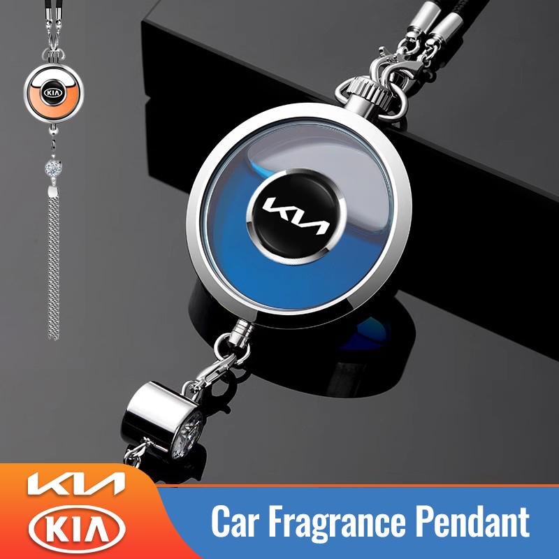 YEZP2 1Pcs Car Perfume Pendant Air Freshener Hanging Diffuser For KIA K9 Sorento Ceed Sportage Stinger RIO Forte Niro Soul EV6 Stonic