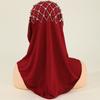 Islamic Pray Turban Caps for Woman Outdoor Elastic Hijab for Culture Enthusiasts