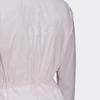 Adidas Chaqueta Cortavientos Ajustable con Estampado de Logotipo para Mujer Chaquetas para Mujer Rosa GQ0630