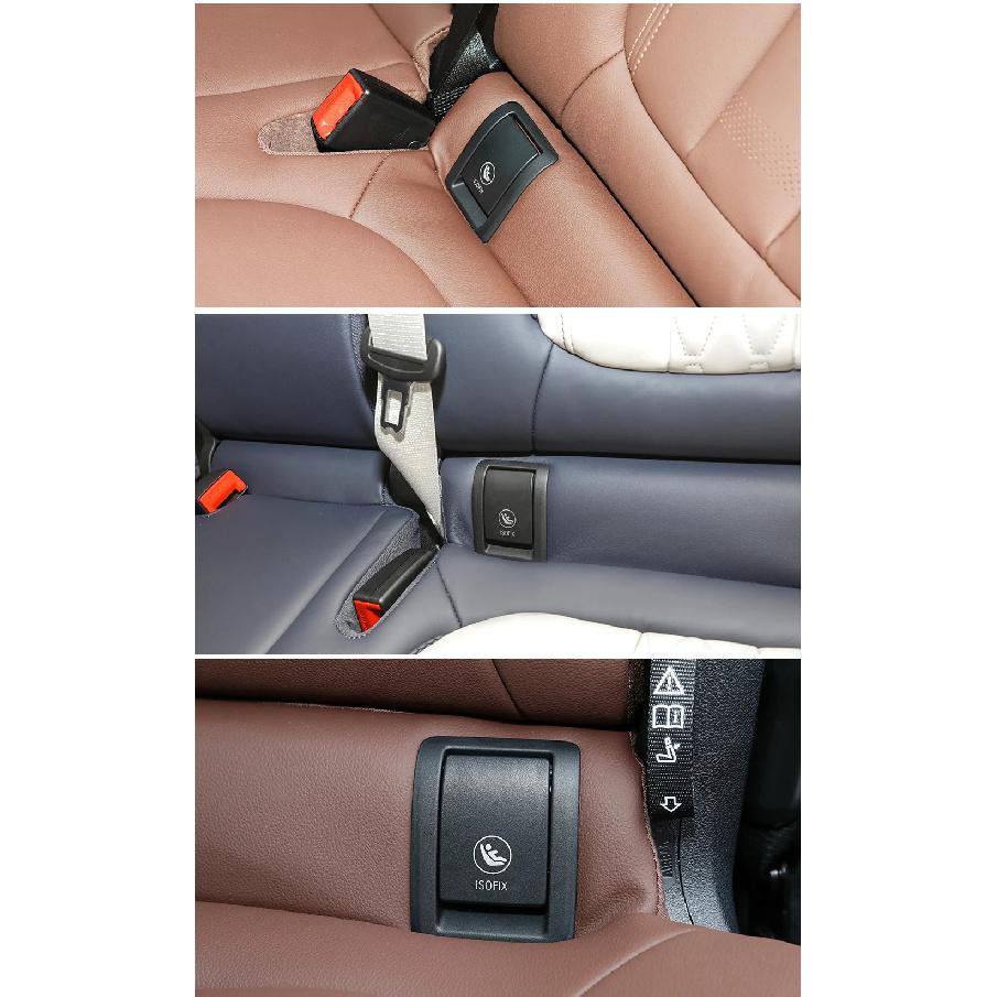 Car Rear Child Seat ISOFIX Fixing Cover for BMW X5 G05 X7 G07 Child Restraint Safety Belt Caps Replacement Parts