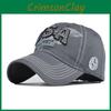Cotton Usa Baseball Cap With Curved Brim And Embroidery For Activities Outdoor