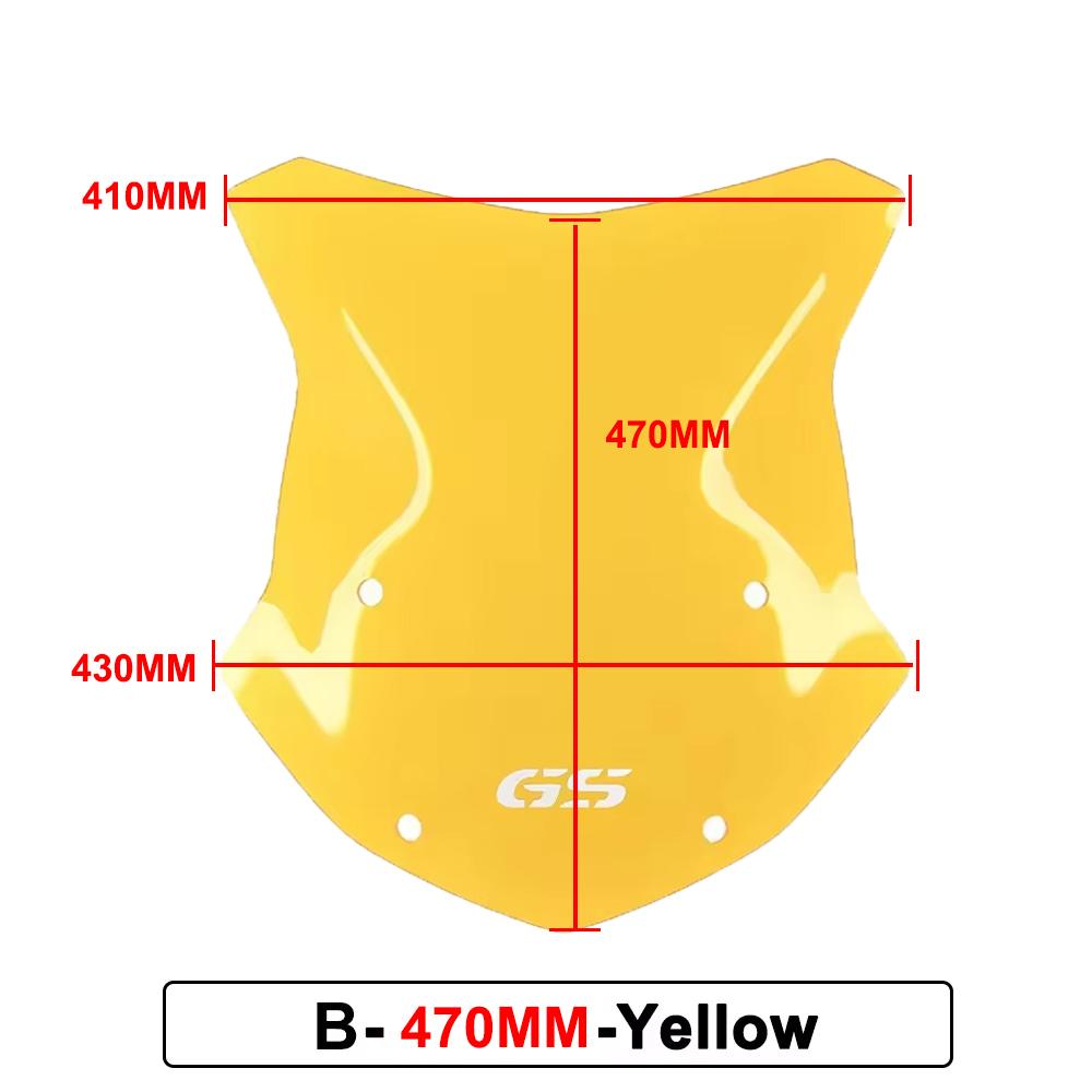 For BMW R1200GS R1250GS LC Adventure GS R1200 R1250 2013-2025 Motorcycle Windscreen Windshield Wind Shield Deflector Protector