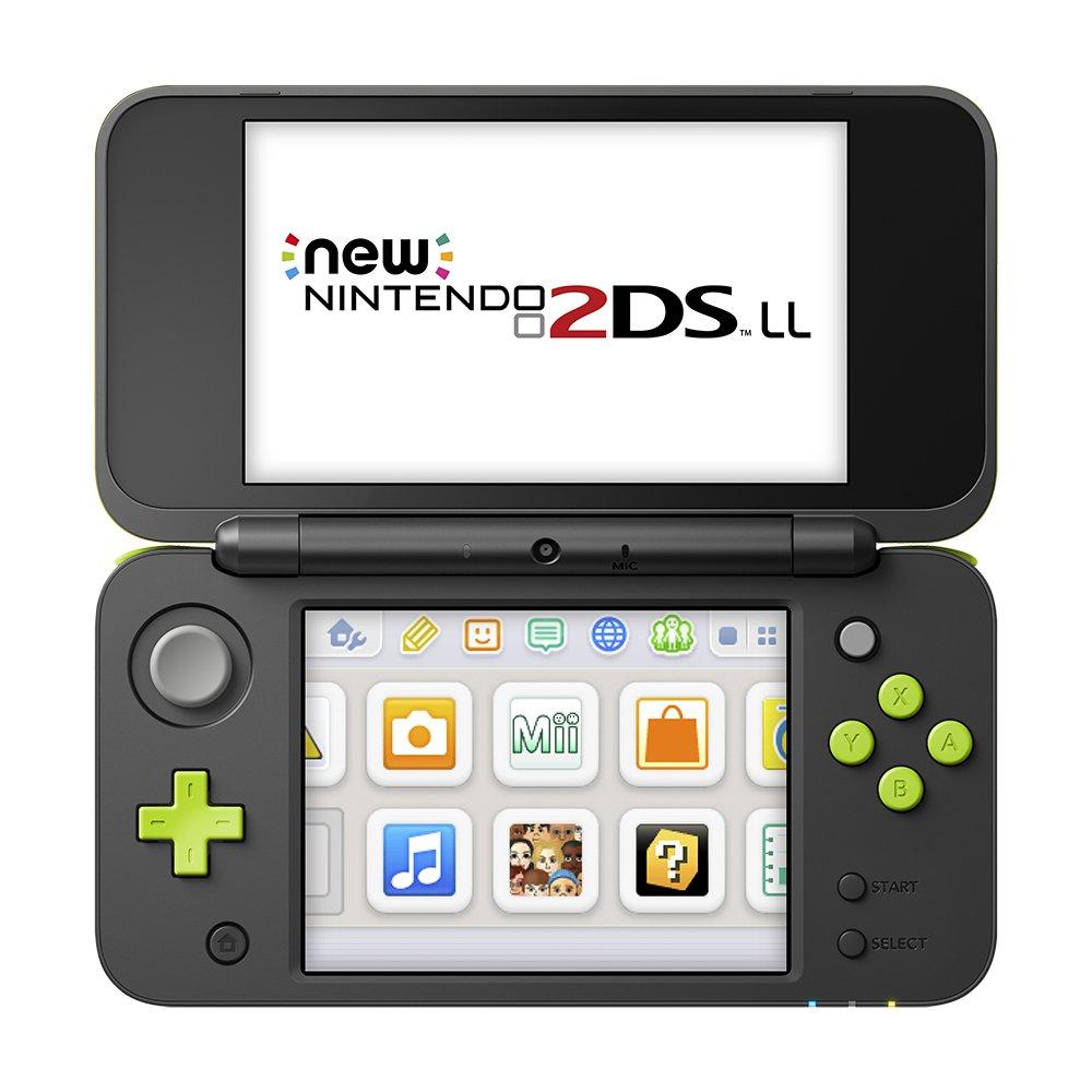 New Nintendo 2DS LL Black x Lime