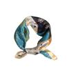 Thin scarf shawl with new temperament silk scarf, high-end versatile sense tied with imitation silk 70 square scarf scarf scarf