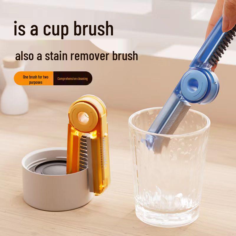 

Youqin Multifunctional Cup Brush: 4-in-1 Lid and Cup Cleaning Tool for Thermos & Saliva Cups небесно-голубой