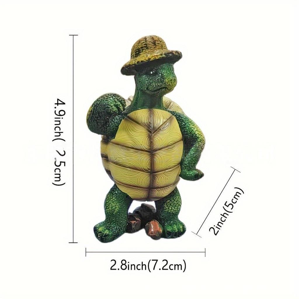 Long-Distance Travel Turtle Garden Lantern Ornament