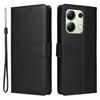 For Xiaomi Redmi Note 13 4G Wallet Case PU Leather Flip Phone Cover with Stand