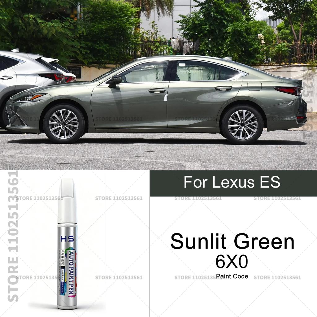 Car Paint Repair Pen Touch Up Scratch Remover DIY Auto Accessories For Lexus ES White 085 077 Blue 8X5 Silver 1J7 Gray 1H9 Red