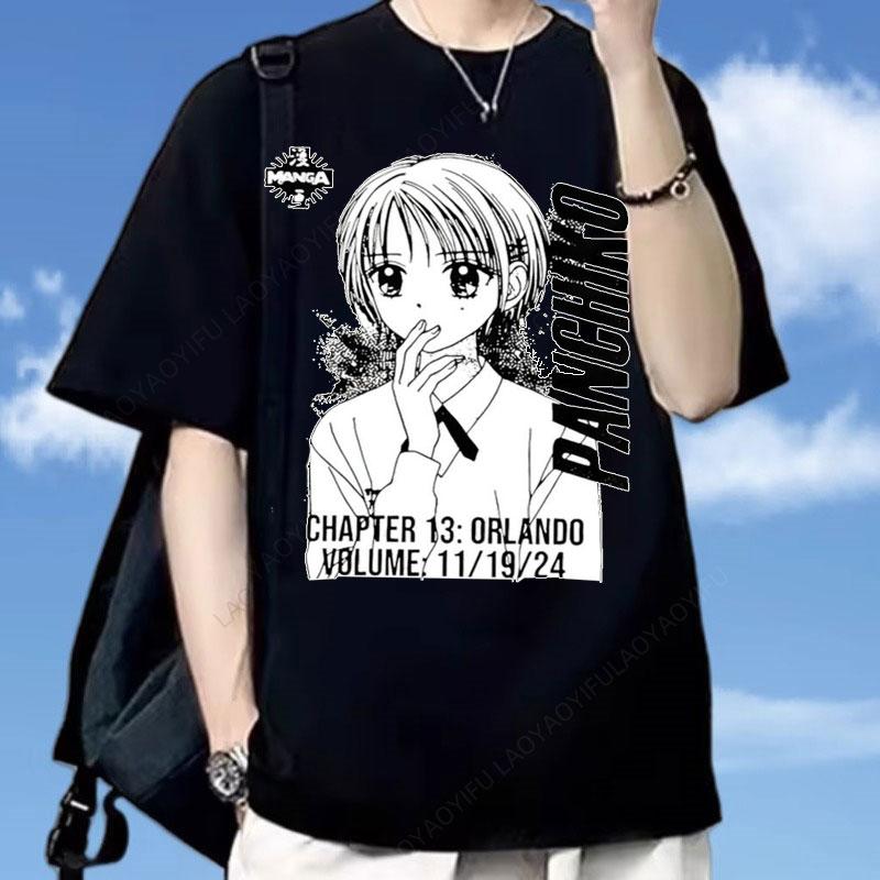 UK Rock Band Panchiko 2026 US World Tour Lbum Ginkgo Graphic T Shirts Hot Sale Vintage Oversized Tees Polyester Short Sleeve Top