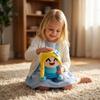Plush Stuffed Toy Soft Plush Doll with Character Design Suitable for Home Decoration and Playtime for Kids and Adults