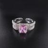 Luxurious Multicolor Wedding Engagement Ring (r8413) - European & American Design