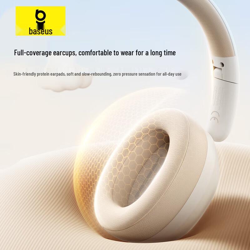 Baseus 35 Max Wireless Bluetooth Noise-Cancelling Over-Ear Headphones