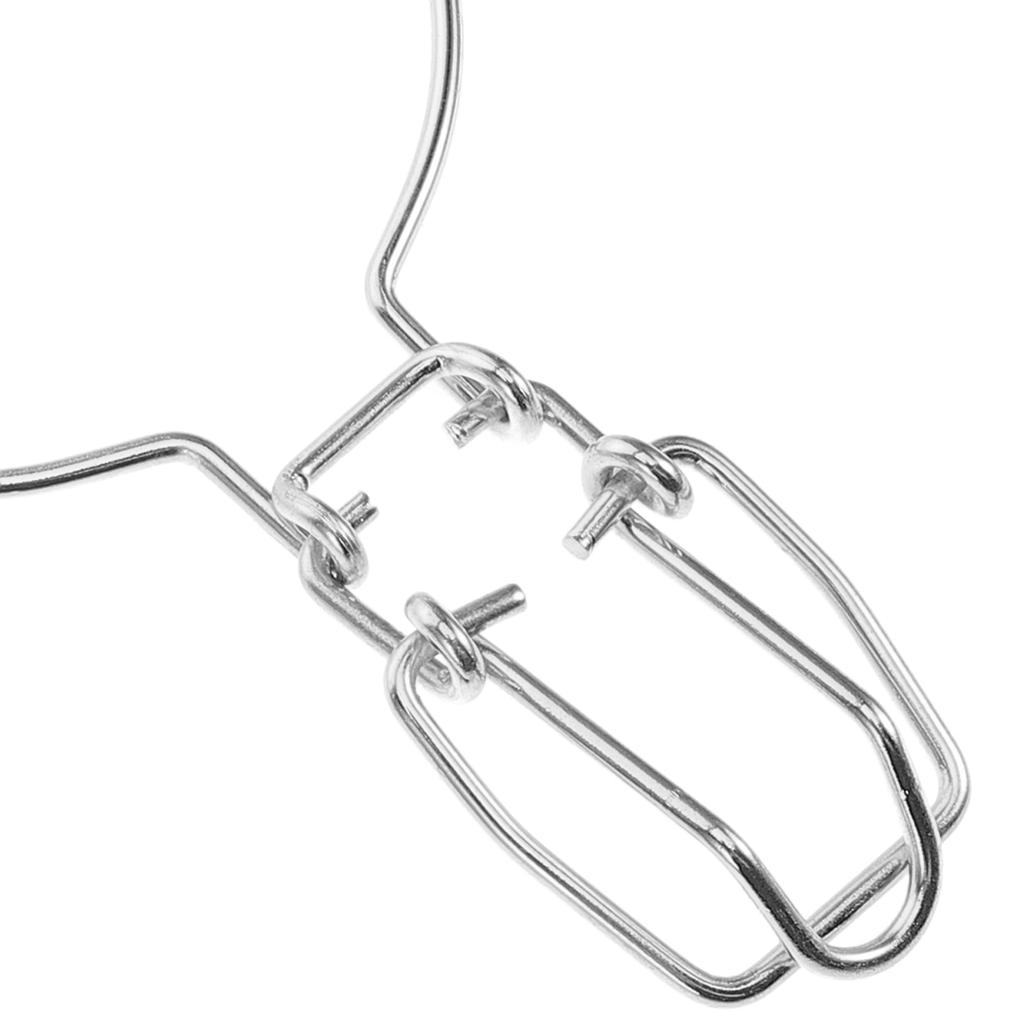 10 Stück Drahtverschlussklemme Verschlussdose Schnalle Edelstahl Befestigung Glasbehälter Auslaufsicherer Behälter Küchenaufbewahrung Metallversiegelung