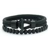 10 Colors 2Pcs Men Bracelet Set High Quality 4mm String Chain Braslet Leisure Wrist Accessories Pulseria Homme Hiphop Jewelry