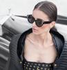 New Luxury Leopard Gradient Cat Eye Women Sun Glasses Retro Golden Frame Decoration Design Trendy Men Sun Glasses UV400