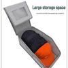 Large-Capacity Foldable Hat Storage Box with Lid & Zippered Dustproof Design