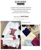 Women's Versatile Loose-Fit Pure Cotton Long Sleeve T-shirt, 2025 Autumn/Winter Collection - Mid-Length Base Layer Covering Buttocks.