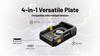 Adapter Nitecore BAP10 do akumulatorów NP-F -> USB-A USB-C DC 7.4V DC 12V 45W