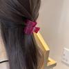 Sweet Colorful Bow Hair Claw – Korean Summer Acetate Hair Clip for Women
