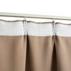 Vidaxl Zasłony Zaciemniające Z Haczykami, 2 Szt., Taupe, 140X175 Cm