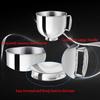 5 Quart Stainless Steel Mixing Bowl with Handle For 4.5  5 Qt Tilt Head Stand Mixer Silver