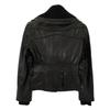Gucci Tom Fort Periode 186592 XM587 Schwarze Gerippte Lammleder Knopfjacke Jacke 36 schwarzGebraucht