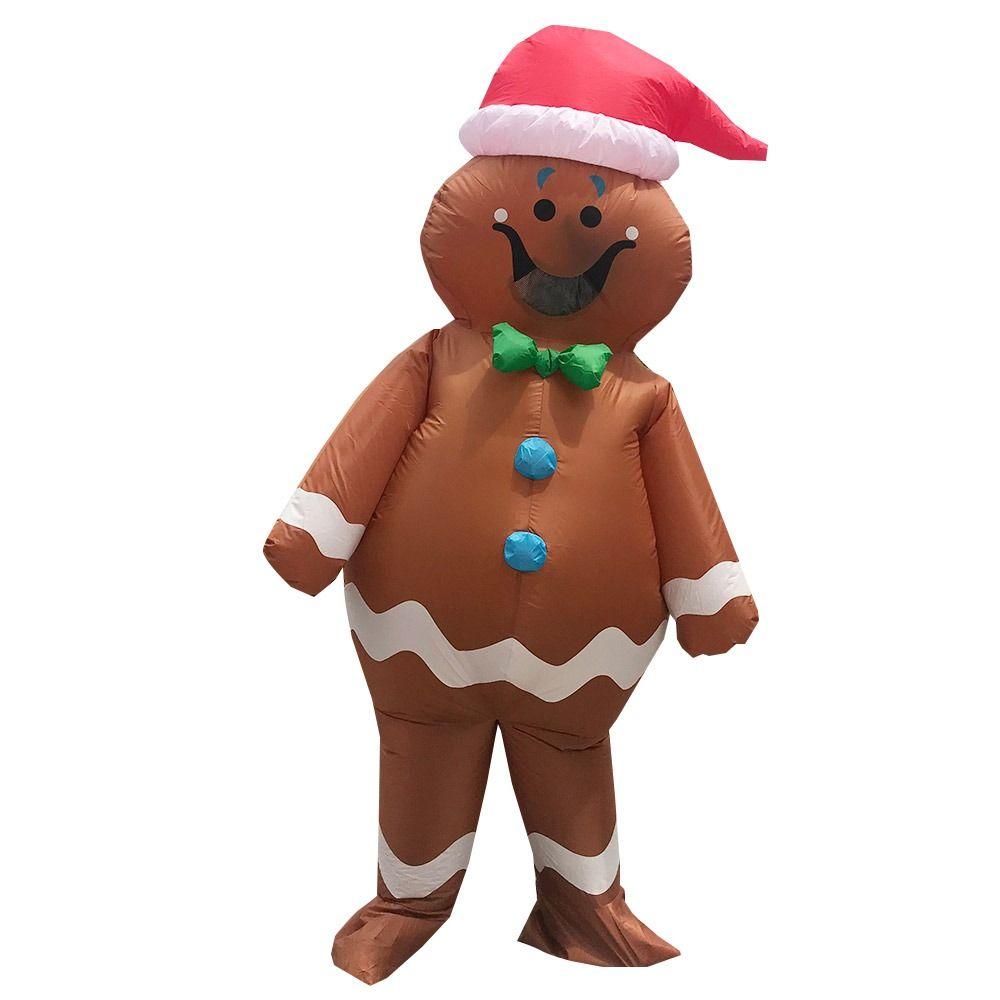 Cosplay Mascot Christmas Inflatable Costume Party Costumes Santa Claus Snowman Tree Dress Up Props Clothes