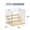 Acrylic Storage Cases with Lights, Dust- Proof Storage Boxes for Toys, Car Models, Souvenirs Storage and Display, 3 Colors